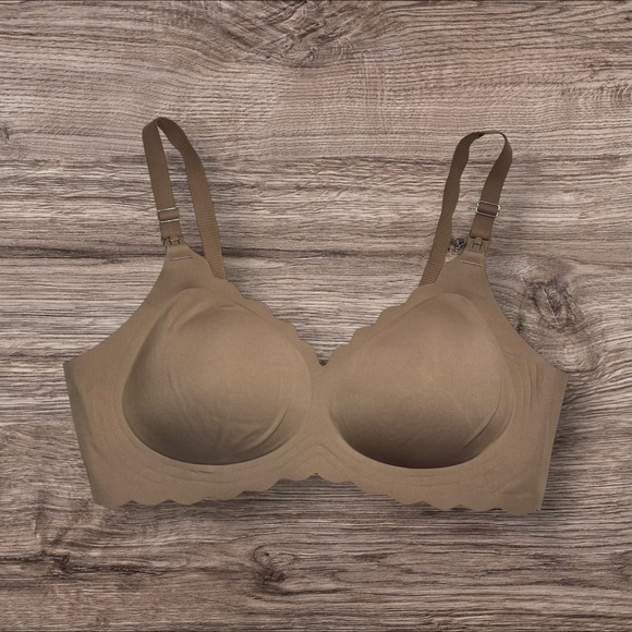 Momcozy Other - NWOT - Momcozy Nursing Seamless Tan Bra
